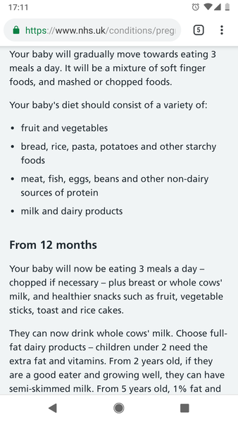 to think that giving a 5.5 month old McDonalds is verging on abuse?