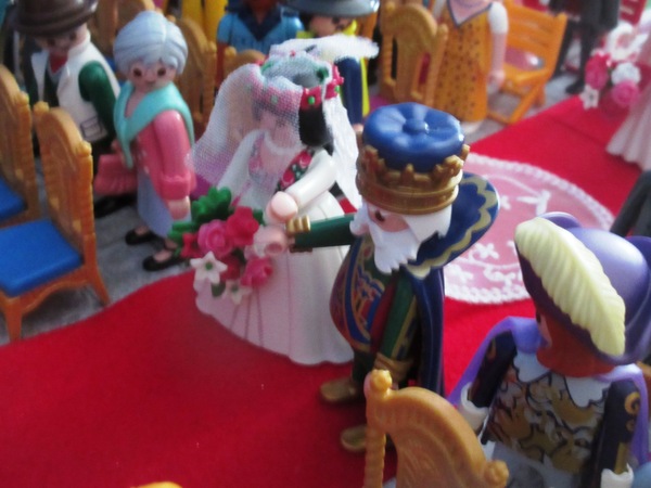 It will be the second Royal Wedding of the year for the Playmobil people in our house...