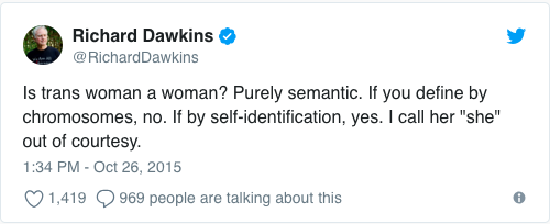 Attenborough on gender