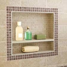 Shower “niche”/cubby hole