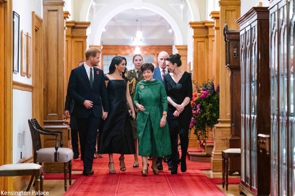 Royal style and gossip: monochrome Megs, colourful Kate,  the whacky hats of Max