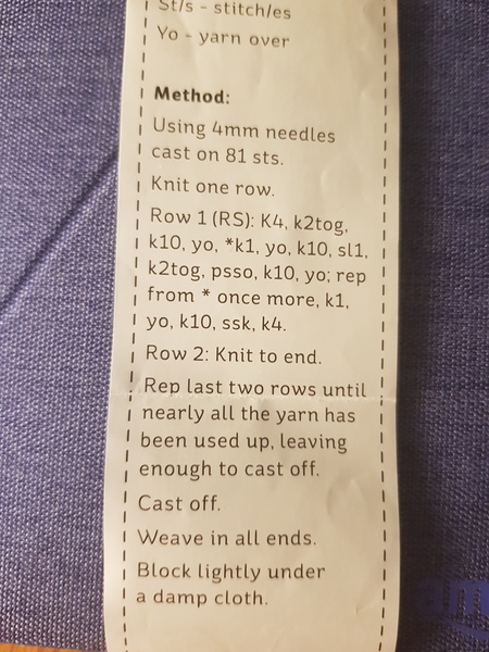 Hobbycraft Wrap It Up knitting pattern