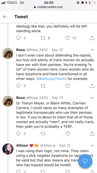 "First they came for the rapists and I did not speak out because I was not a rapist..."