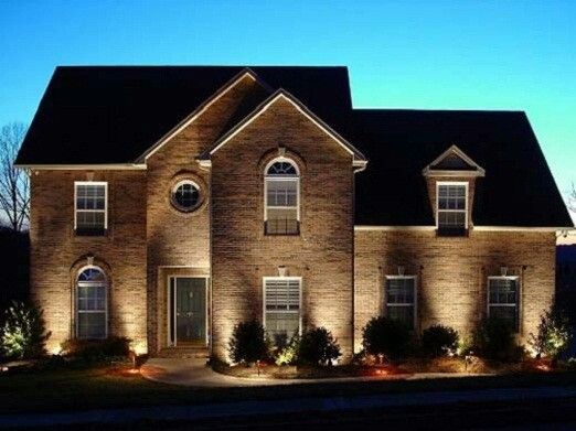 Best way to light front of house?