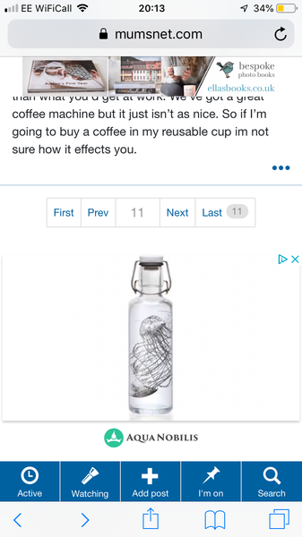 I never used to go around with a water bottle, let alone, grab a cup of coffee