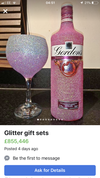 To start another Facebook selling thread, because this one is just too good not to share?