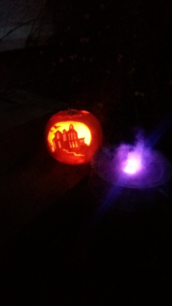 To ask what you're carving your pumpkins as?