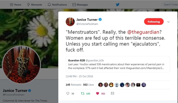 A moment of pause to venerate Janice Turner