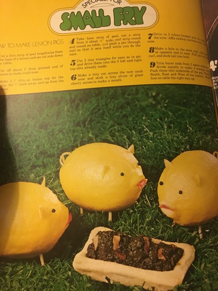 Anyone want a little giggle-I’ve found a cake book from the 1970’s