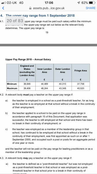Are teacher pay rise recommendations compulsary for local authority schools?