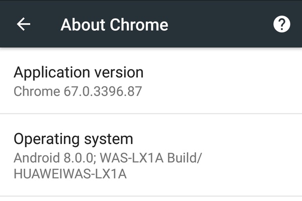 Black areas on mobile