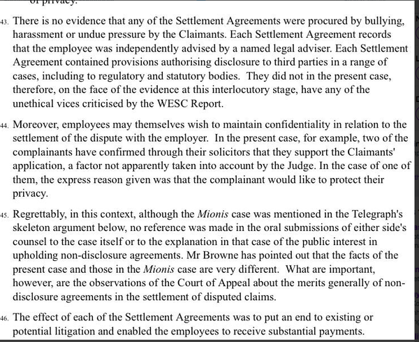 Westministenders: A Change of Mood