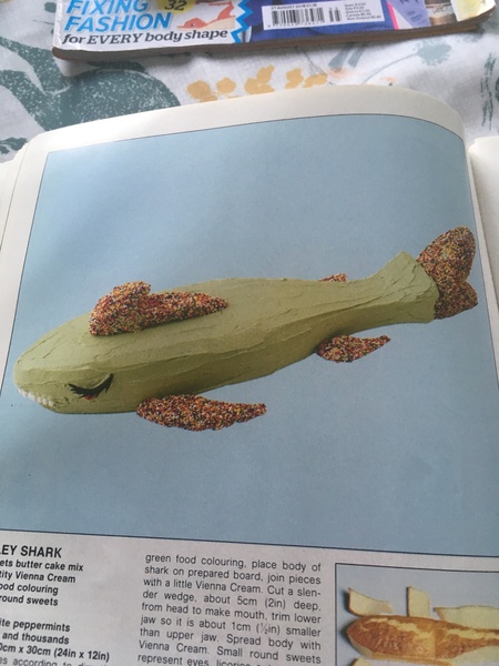 Anyone want a little giggle-I’ve found a cake book from the 1970’s