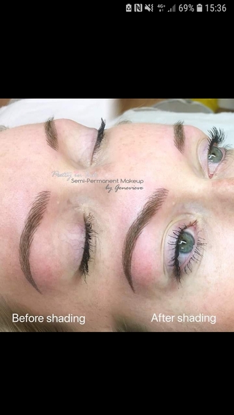 Eyebrow microblading