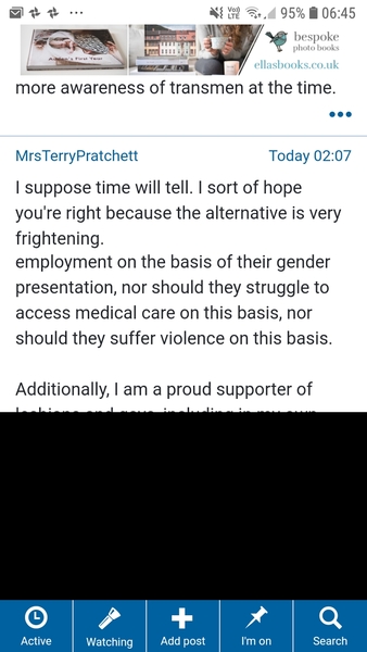 Black areas on mobile