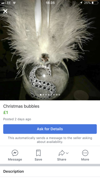 new Facebook shite tat page, Xmas edition