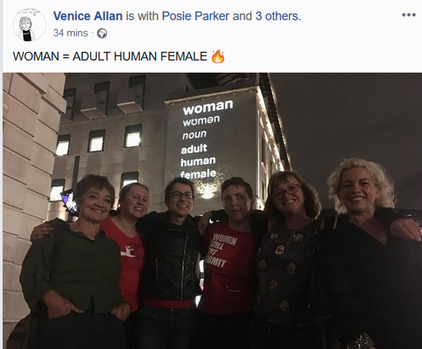 #adulthumanfemale in London