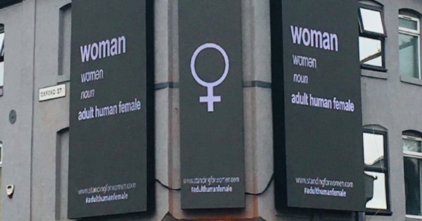 The latest Adult Human Female Billboard - Birmingham