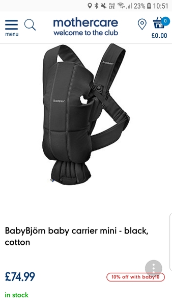 Baby Carrier