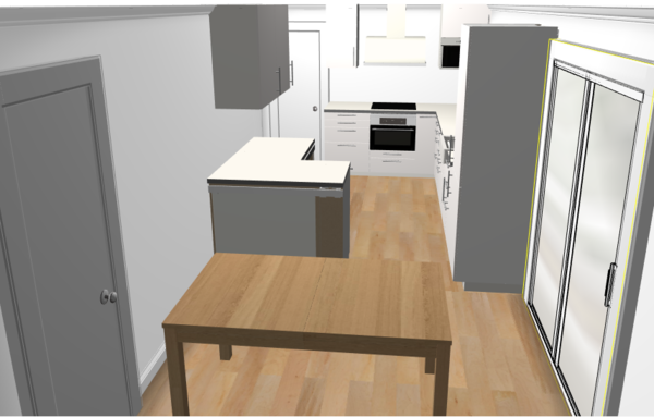 Which layout for kitchen? pic included!
