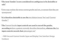 to think the public have a right to know that same 'sex' wards are a lie?