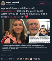 I don't think Corbyn cares about the Trans debate