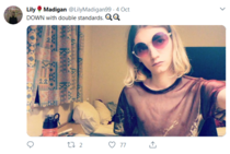 Lily Madigan tweets