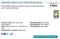 TA salary