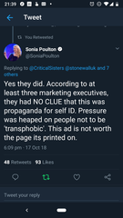 Full page advert in Metro