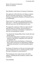 Westministenders: A Change of Mood