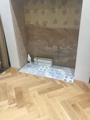 Fireplace tiles