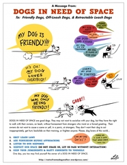 To panic over dogs off the lead?