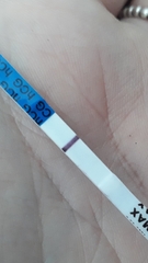Faint positive or evap line?
