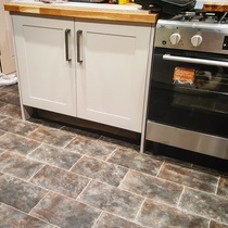 What flooring would you suggest for my kitchen (with picture)?