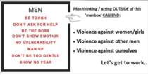 The downsides of being a man