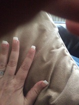 Can I sort this acrylic nail fail out myself or do I need them removed?