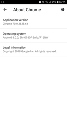 Black areas on mobile