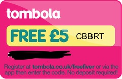 Tombola free £5 codes
