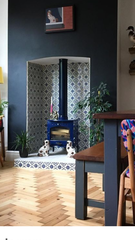 Fireplace tiles
