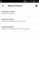 Black areas on mobile