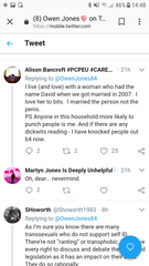 Owen Jones back at in again (trans issues)