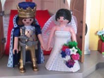 It will be the second Royal Wedding of the year for the Playmobil people in our house...