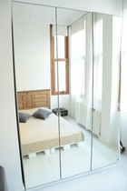 Anyone have open wardrobes, ie/ without doors??