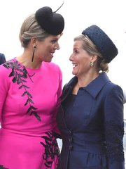 Royal style and gossip: monochrome Megs, colourful Kate,  the whacky hats of Max