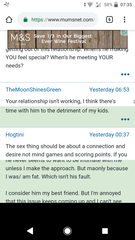 Black areas on mobile