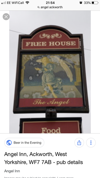 Anyone from Pontefract? Where is this angel? (With artistic interpretation from dd)