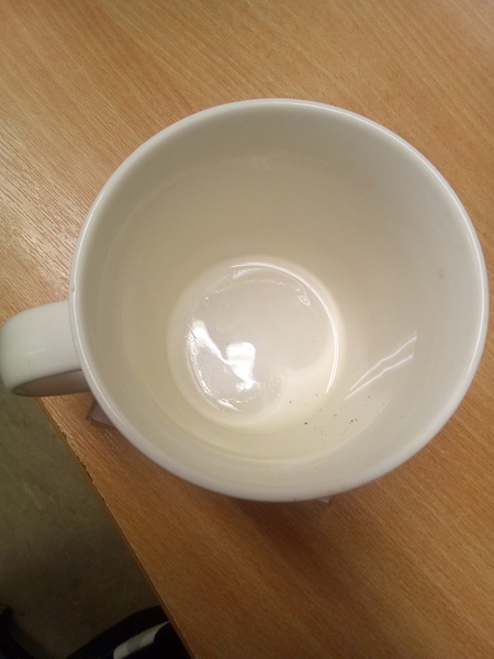 To reuse my teacup?