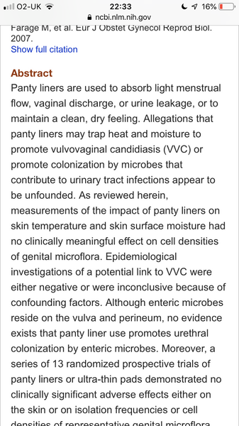 AIBU to not wear panty liners every day?