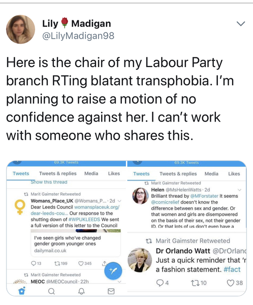 Young Madigan on Twitter again (sorry) - a question
