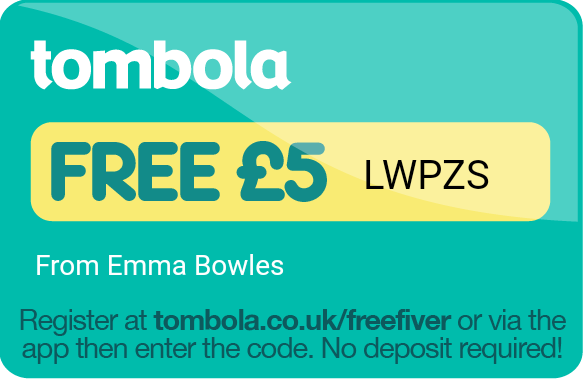 Tombola free £5 codes
